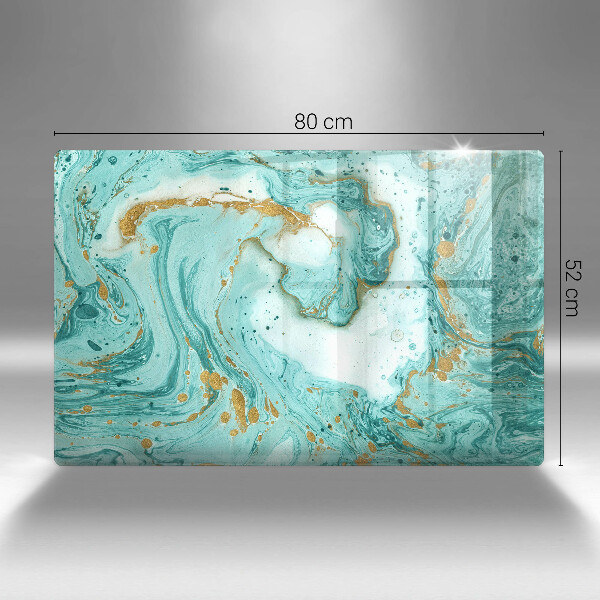 Chopping board Blue abstraction