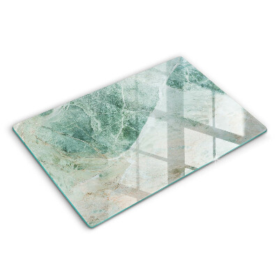 Chopping board glass Stone structure