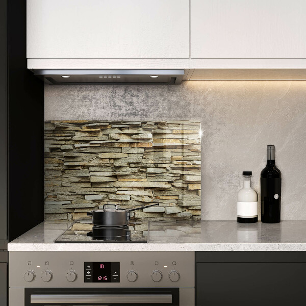 Chopping board glass Decorative stones