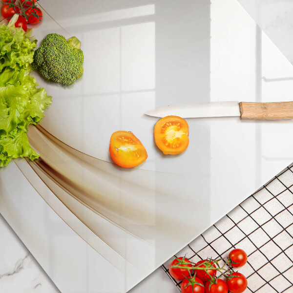 Chopping board glass Abstraction shapes