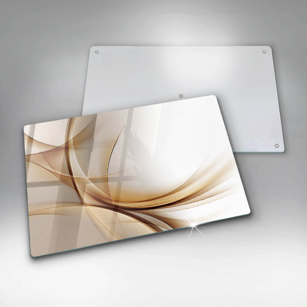 Chopping board glass Abstraction shapes