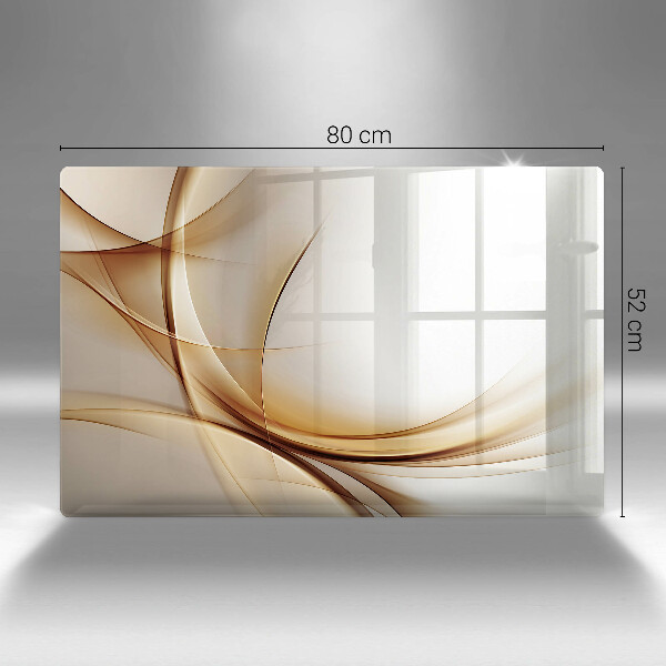 Chopping board glass Abstraction shapes