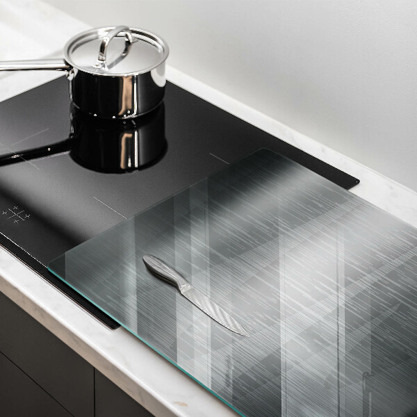 Chopping board glass Metal texture