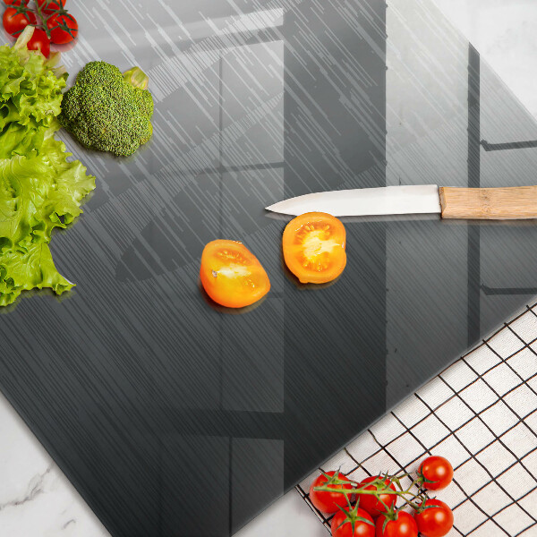 Chopping board glass Metal texture