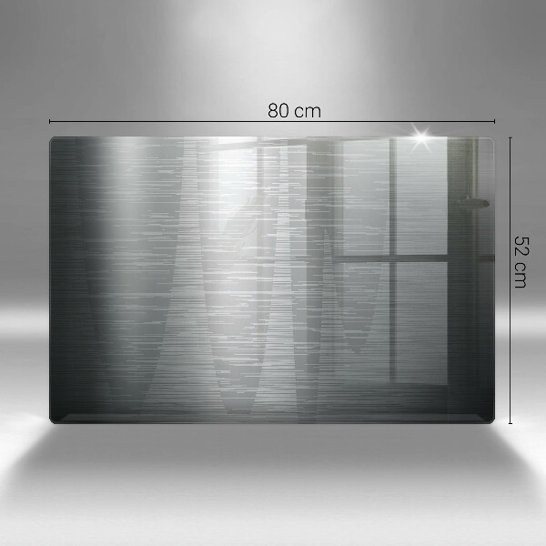 Chopping board glass Metal texture