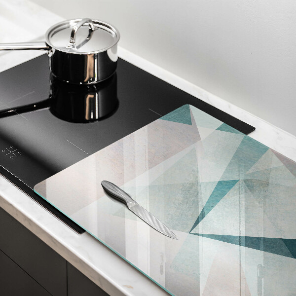 Glass cutting board Sharp abstraction