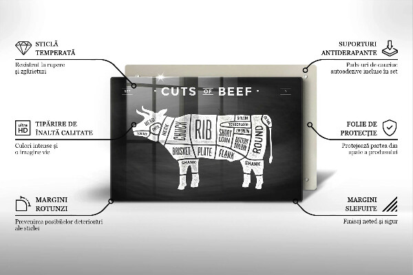 Chopping board Cow meat beef