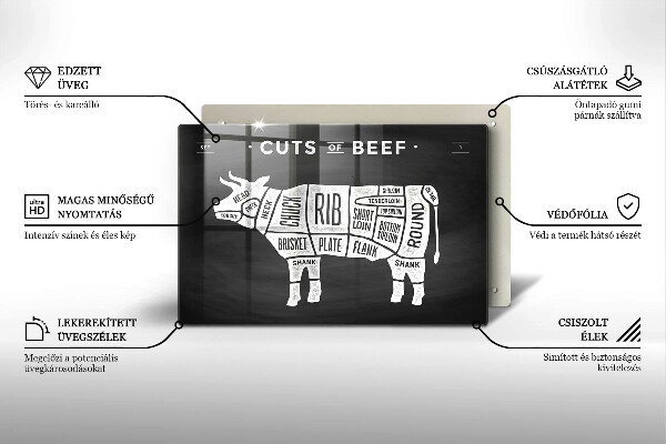 Chopping board Cow meat beef