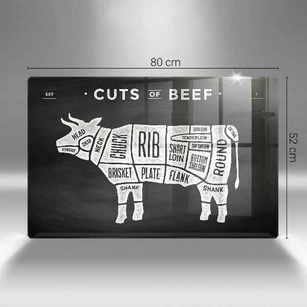 Chopping board Cow meat beef