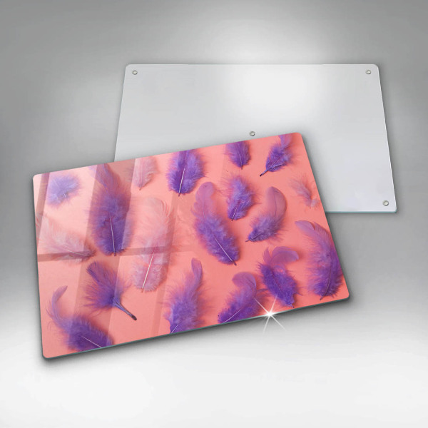 Chopping board Fluffy feathers