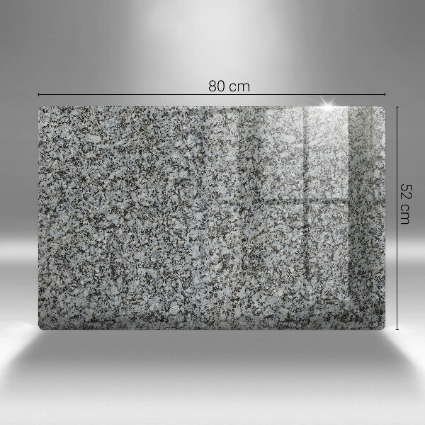 Chopping board glass Stone texture