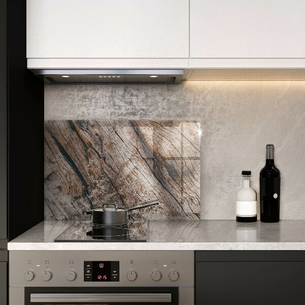 Glass cutting board Wood structure