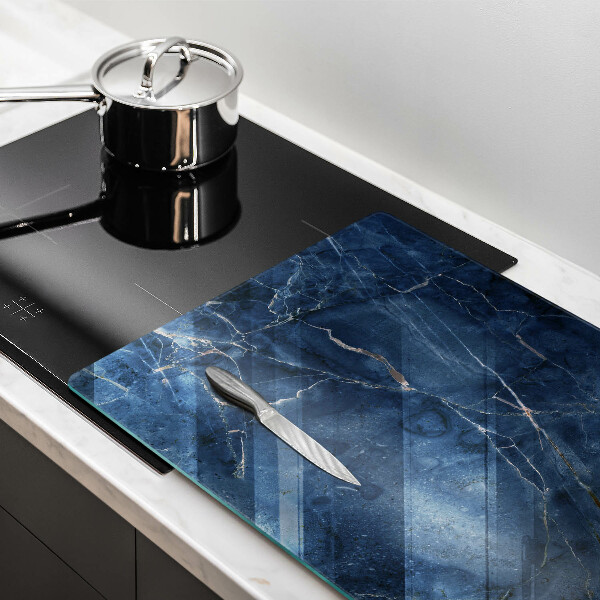 Chopping board glass Stone texture marble