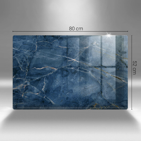 Chopping board glass Stone texture marble