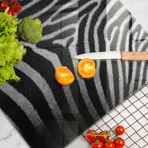 Chopping board Zebra stripes