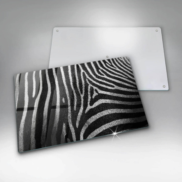 Chopping board Zebra stripes