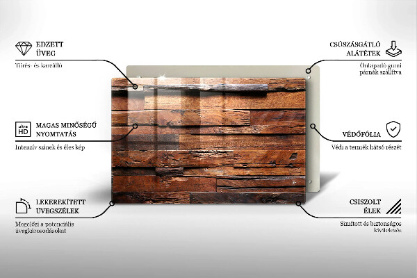 Chopping board glass Decorative wood boards