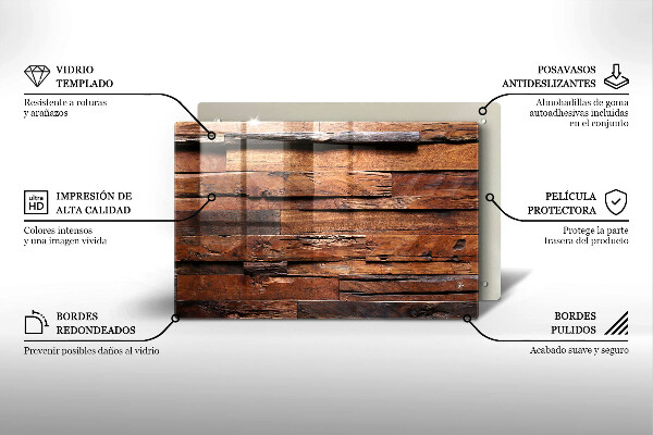 Chopping board glass Decorative wood boards