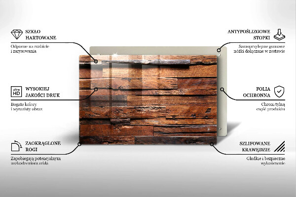 Chopping board glass Decorative wood boards
