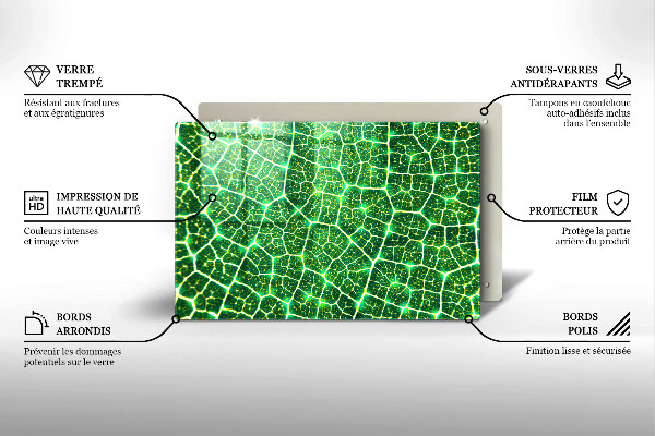 Chopping board Leaf structure