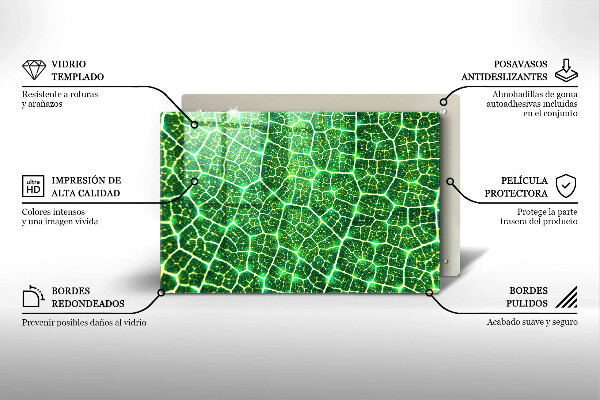 Chopping board Leaf structure