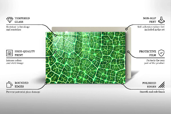 Chopping board Leaf structure