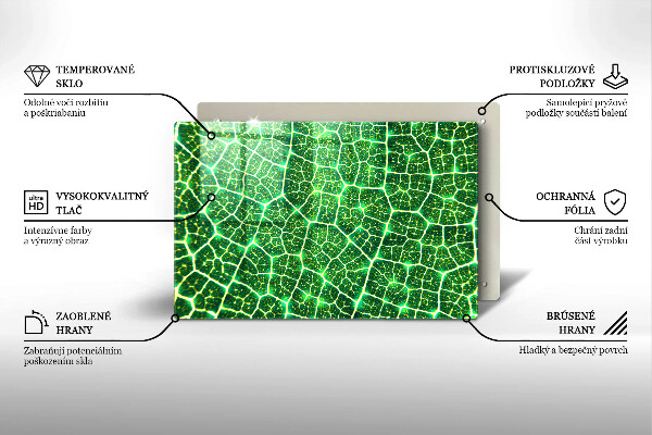 Chopping board Leaf structure