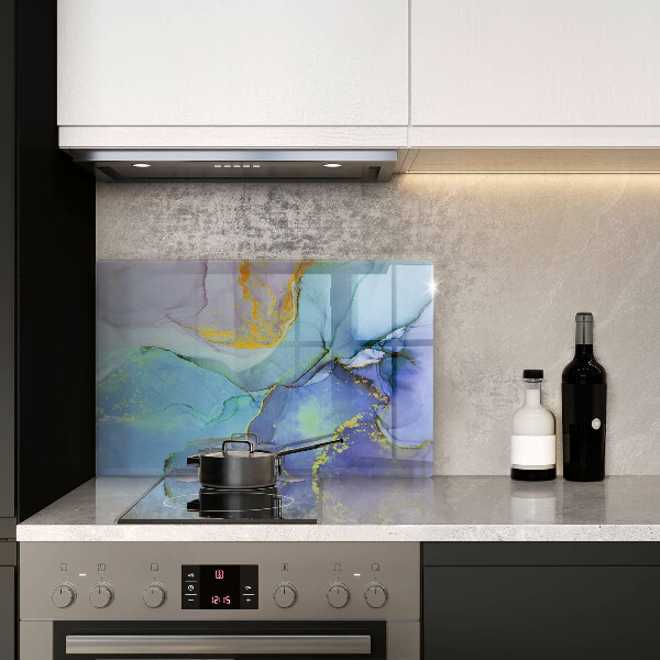 Chopping board Cracked stone gold