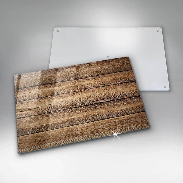 Chopping board glass Wood texture boards