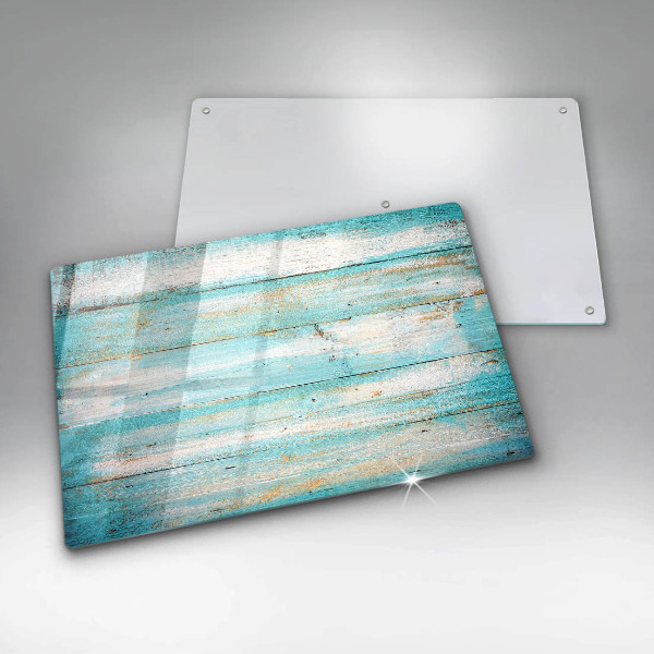 Chopping board glass Vintage wood boards