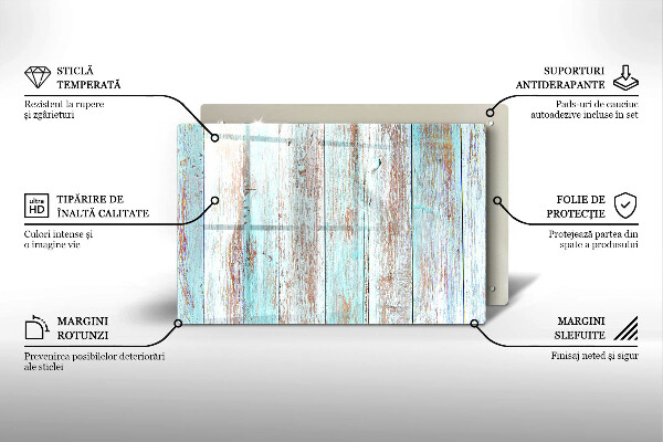 Chopping board glass Old vintage boards