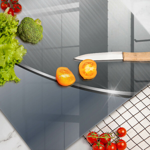 Chopping board glass Pattern metal abstraction