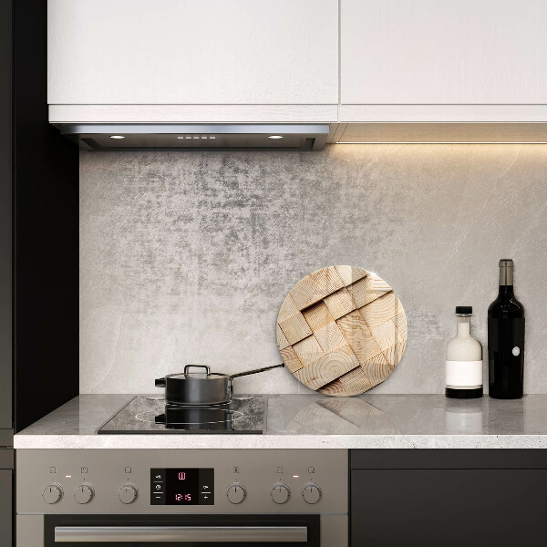 Kitchen worktop protector Wooden squares