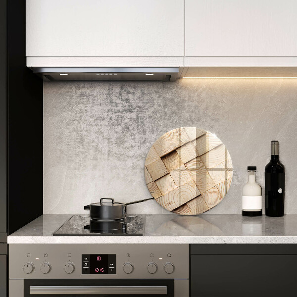 Kitchen worktop protector Wooden squares