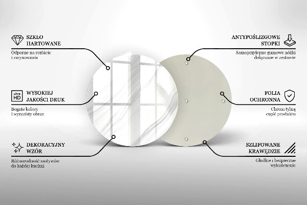 Kitchen worktop protector Delicate marble