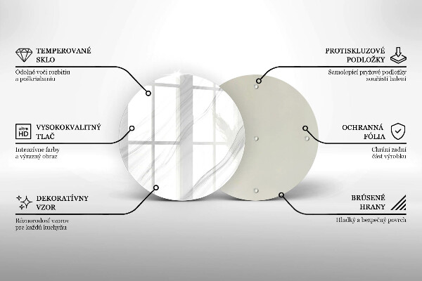 Kitchen worktop protector Delicate marble