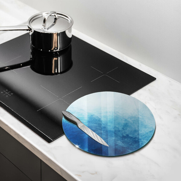 Chopping board glass Abstract background