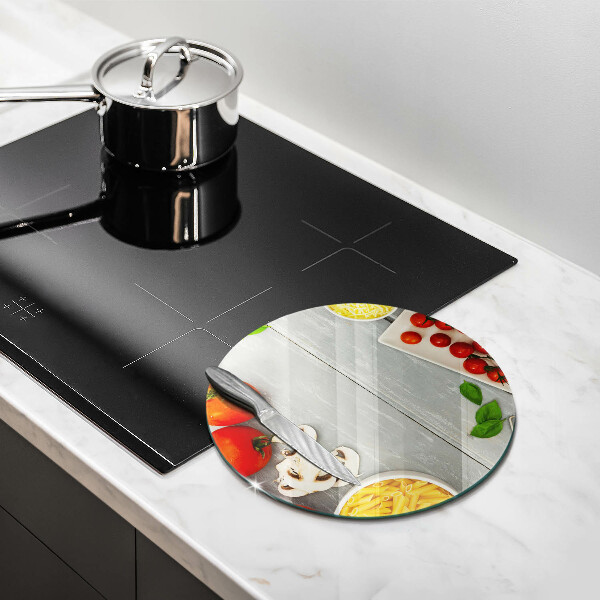 Glass worktop saver Kitchen food