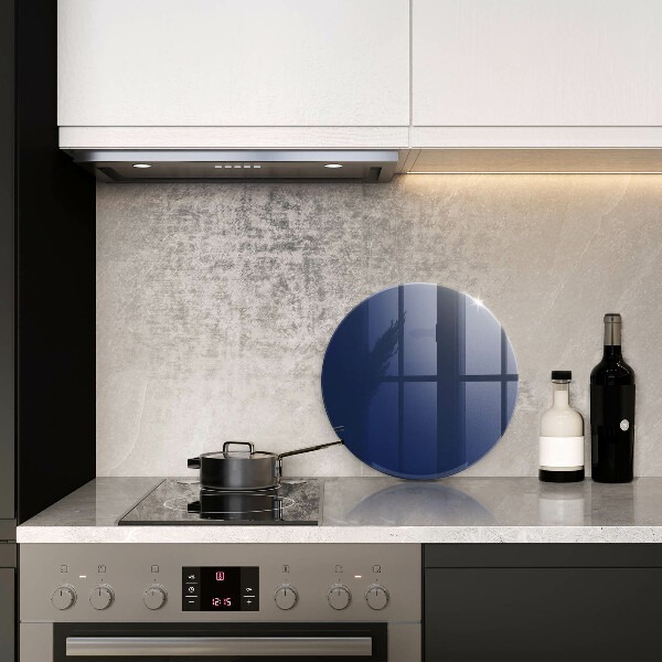 Chopping board glass Blue color