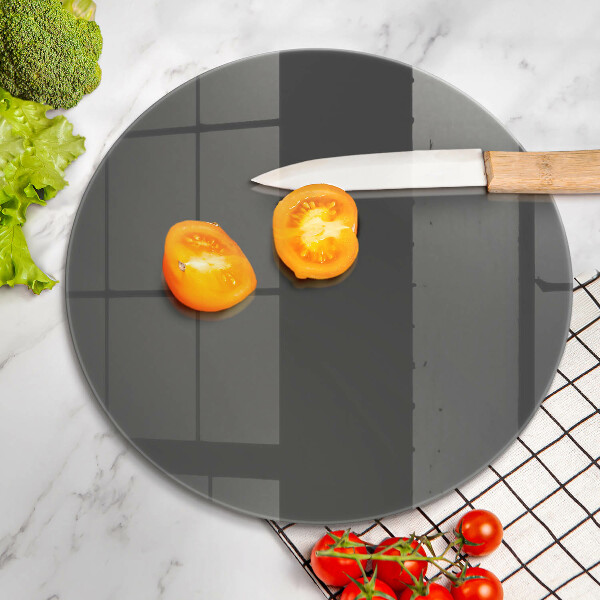 Chopping board glass Grey colour