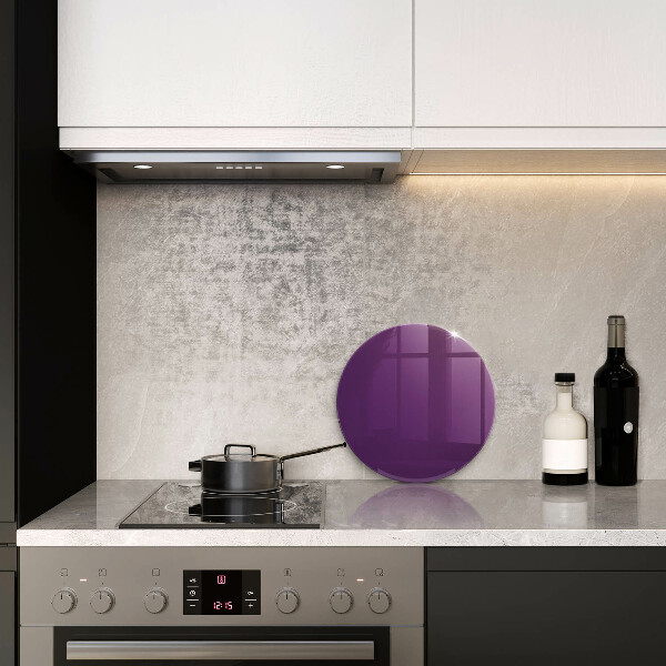 Chopping board glass Violet colour