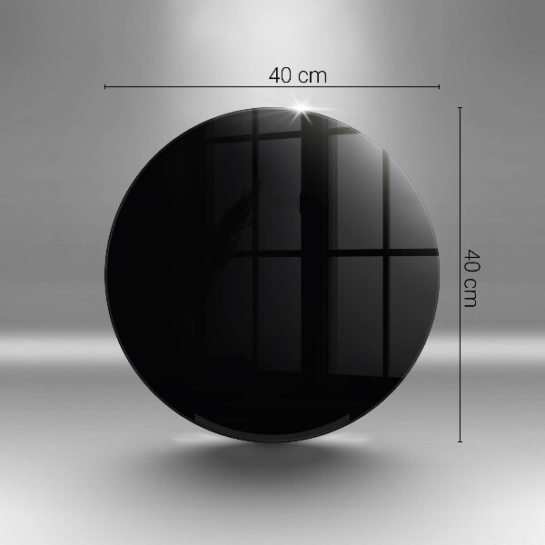 Chopping board glass Black colour