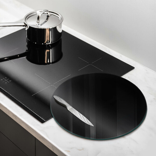 Chopping board glass Black colour