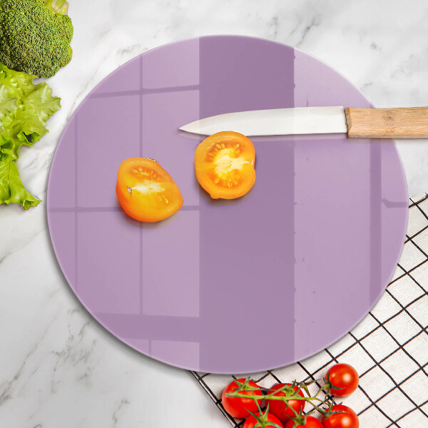 Chopping board glass Violet colour