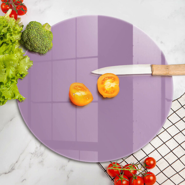 Chopping board glass Violet colour
