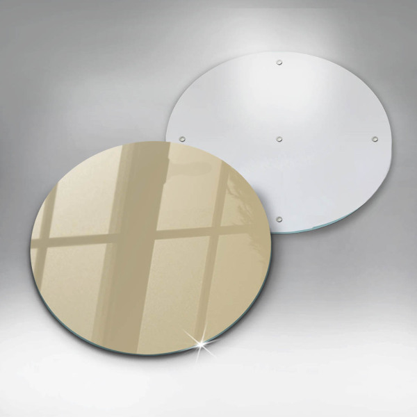 Chopping board glass Beige colour