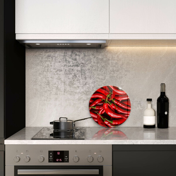 Cutting board Hot chili peppers