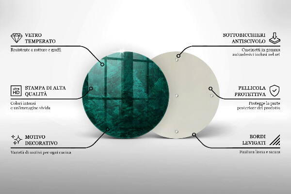 Glass worktop protector Stone background texture