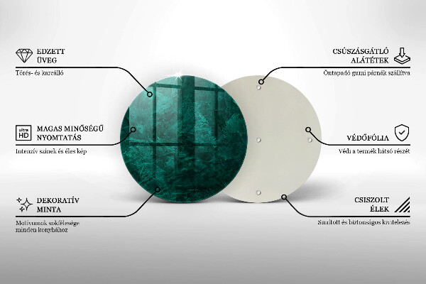 Glass worktop protector Stone background texture