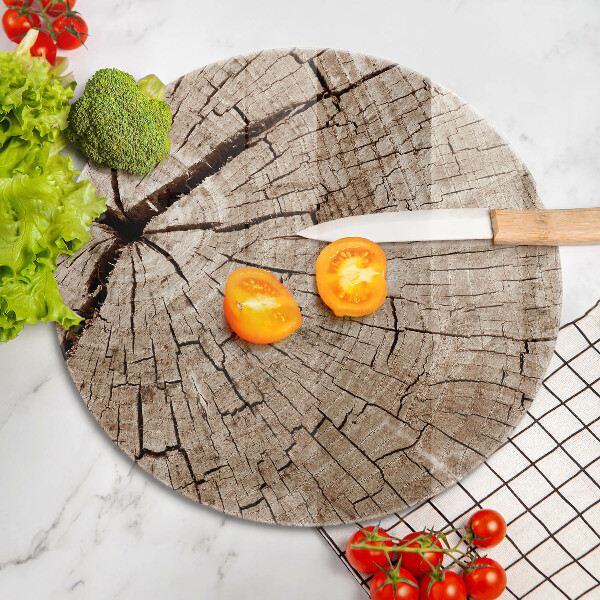 Glass worktop protector Tree